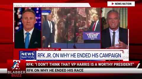 RFK: "I Don't Think That VP Harris Is A Worthy President"