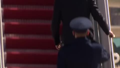 Biden taking a spill