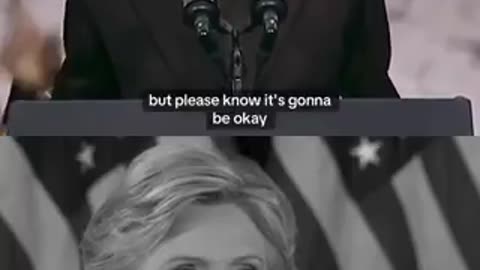 2016 Vs 2024: Hillary Clinton and Kamala Harris Concession Speeches