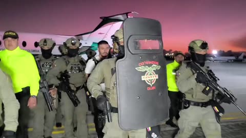 Video de alias Pichi llegando a Bogotá