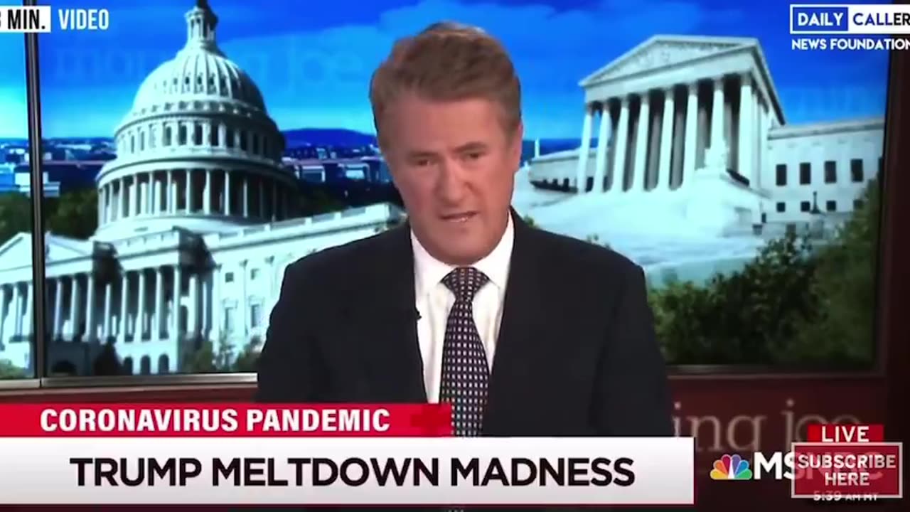 Joe Scarborough, intern, and fired medical examiner