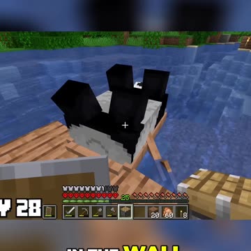Struggling to Get the Panda Home: Hilarious Adventures in Minecraft