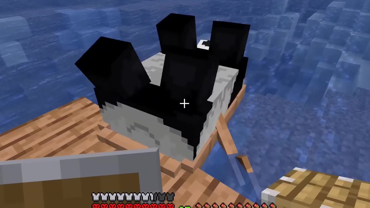 Struggling to Get the Panda Home: Hilarious Adventures in Minecraft