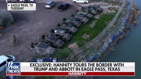 Hannity Tours The Border With Donald Trump