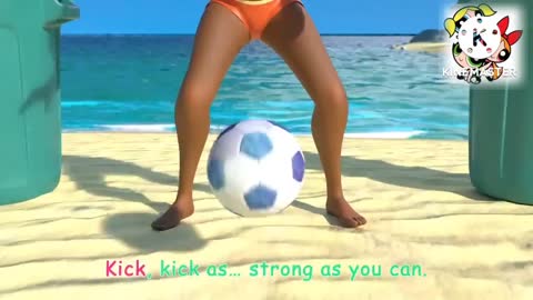 Play outsaid at the beach song coComelon nursary rhymesh& kids song