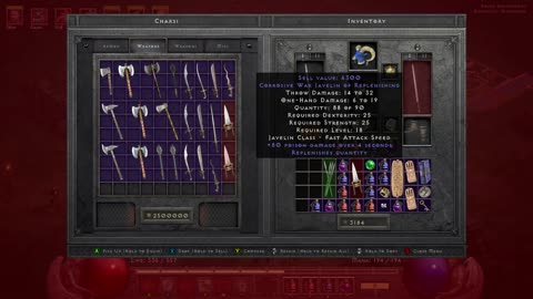 diablo 2 res p34 - horns fangs claws bones teeth hooves ears thumbs feet arches spines spurs