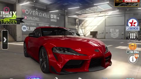 CSR2 - Toyota Supra GR Showdown Shift & Tune