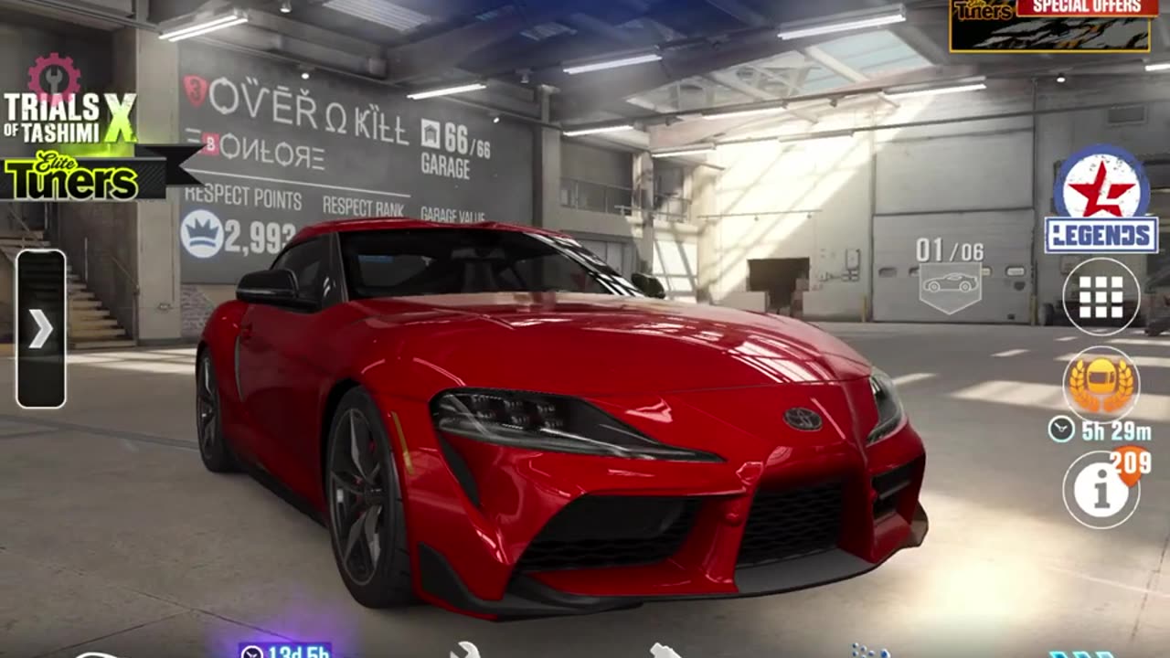CSR2 - Toyota Supra GR Showdown Shift & Tune