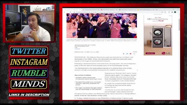 Sweden goes "Right-Wing", gun crime in Canada is up, G4 FAILS & more