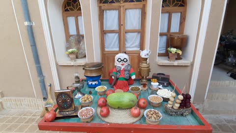 Yalda night nuts in Iran