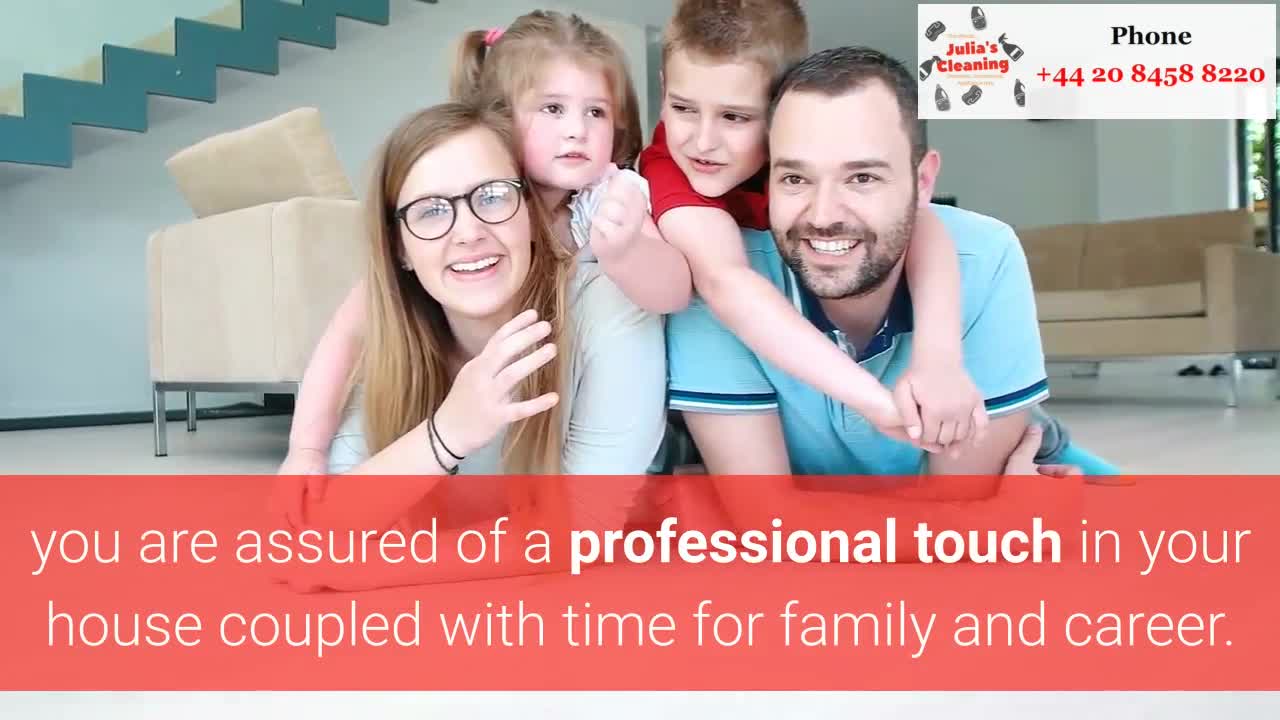 Domestic cleaners North West London