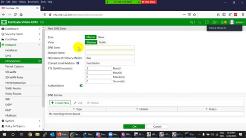 Fortinet Firewall Lecture 11- DNS Configuration in Fortigate