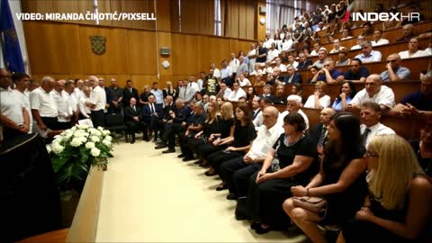 Split: Održana komemoracija za preminulog ravnatelja KBC Split Ivu Jurića