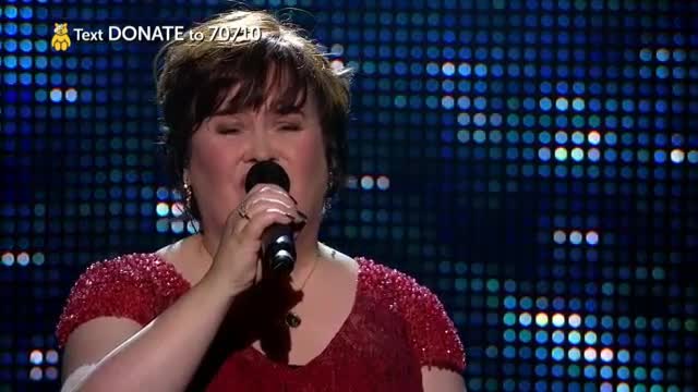 Susan Boyle You Raise Me Up