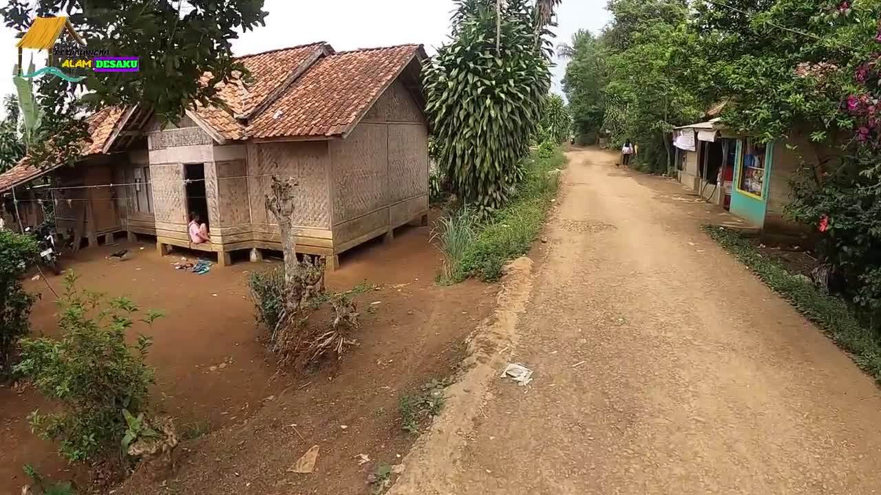 Living conditions in villages far from cities - Villages in Indonesia Kembang Desa