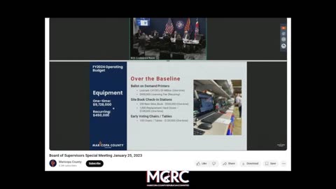 MARICOPA COUNTY ELECTIONS BUDGETS $9M FOR BALLOT PRINTERS