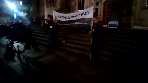 Bielefeld, Protest Marsch - Die Reden - Eindrücke