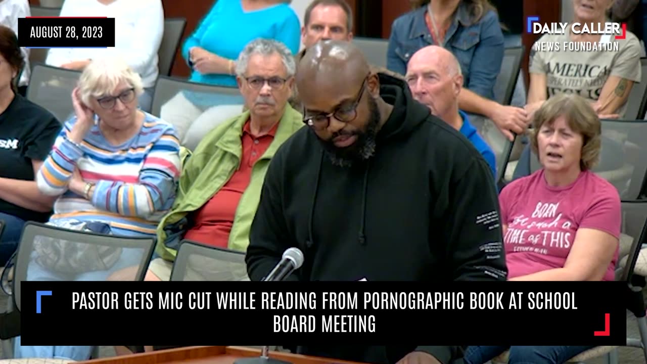 Pastor Gets Mic Cut While Reading From Pornographic Book At School Board Meeting