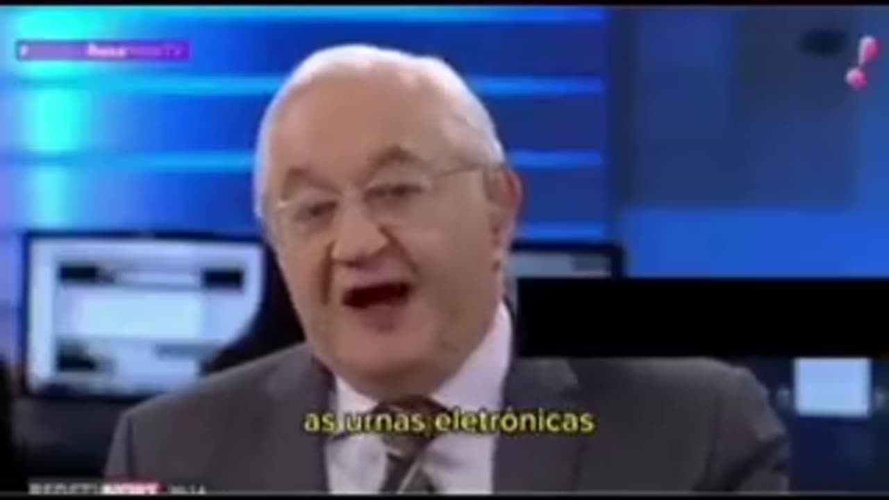 Vídeo de Boris Casoy mostrando denúncias/erros na eleição de 2018