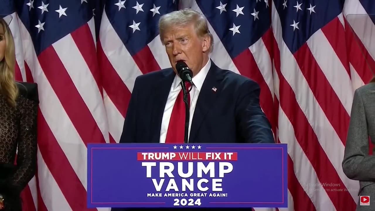 Donald J. Trump's full speech declaring victory on Election Night 2024