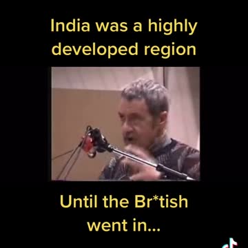 India Was Once Very Highly Developed