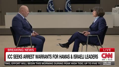 “重要新聞”國際刑事法院（ICC）首席檢察官接受CNN採訪，說明為何他向以色列 內塔尼亞胡總理與國防部長加蘭特發出逮捕令！其罪名為，造成滅絕、以戰爭手段造成飢餓、在衝突中針對平民