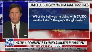 Tucker Calls Out Hayes For Not Asking MMFA Founder About Hate Blog