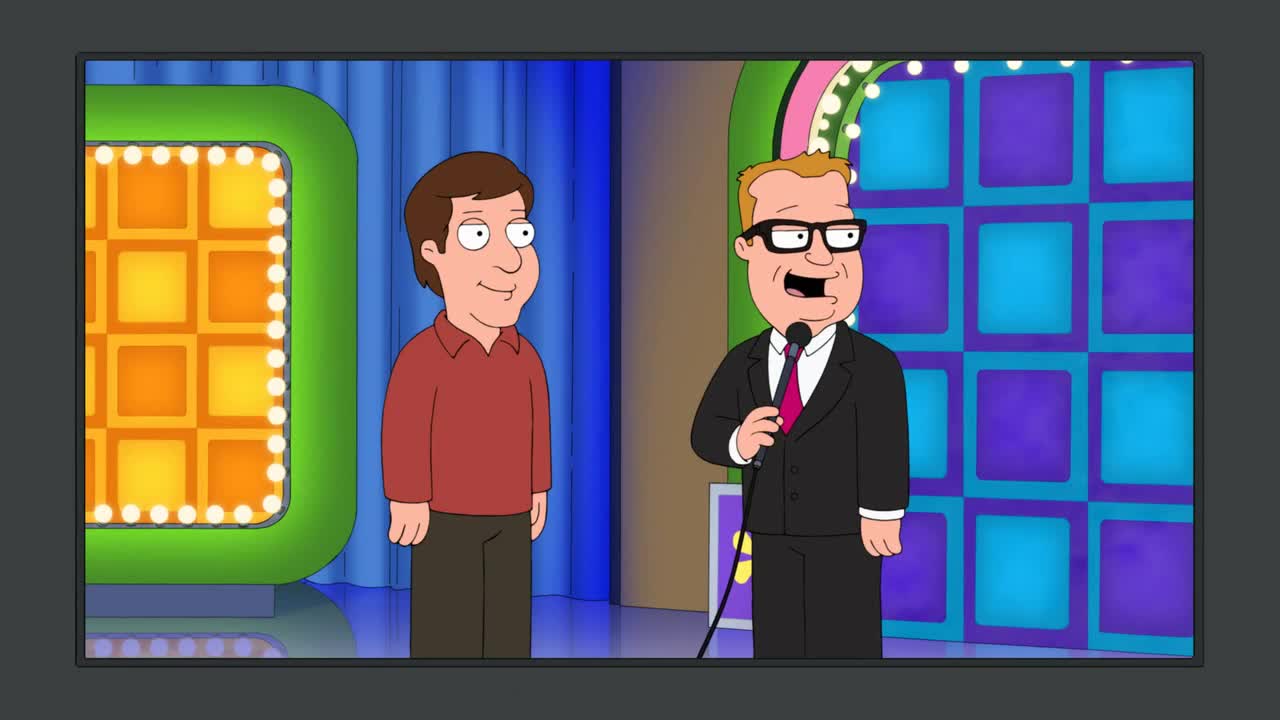 Family Guy "The price is right-with male models"