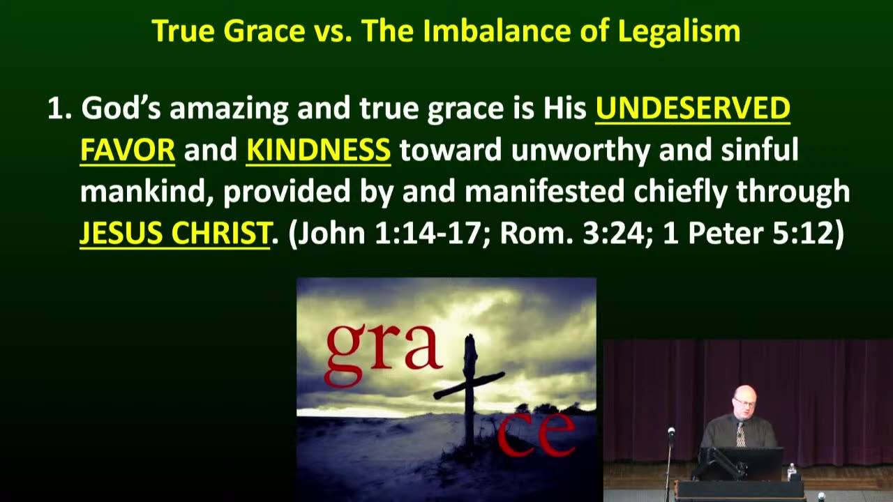 02 - True Grace vs The Imbalance Of Legalism