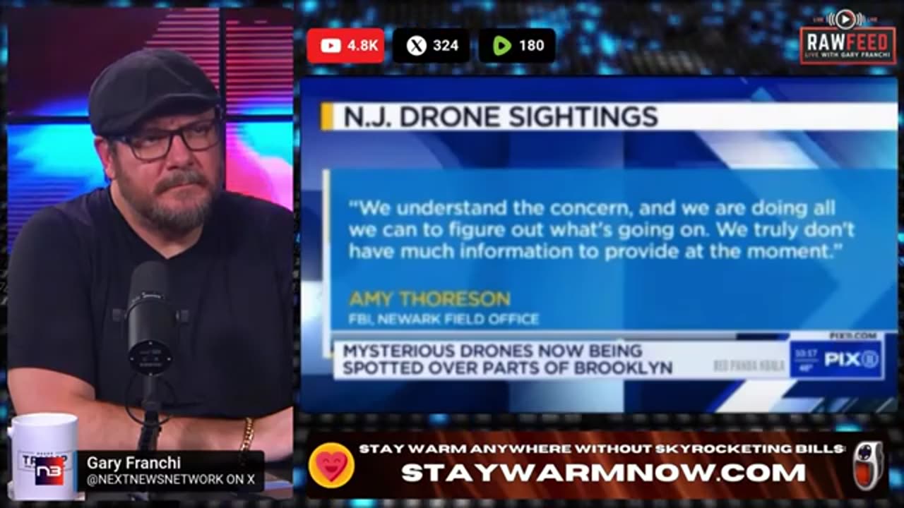 BREAKING: Watch DHS Panic Over Drone MOTHERSHIP Above NJ That's Changing Everything We Know