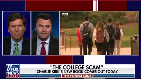 Charlie Kirk- Think twice before sending your kids to college