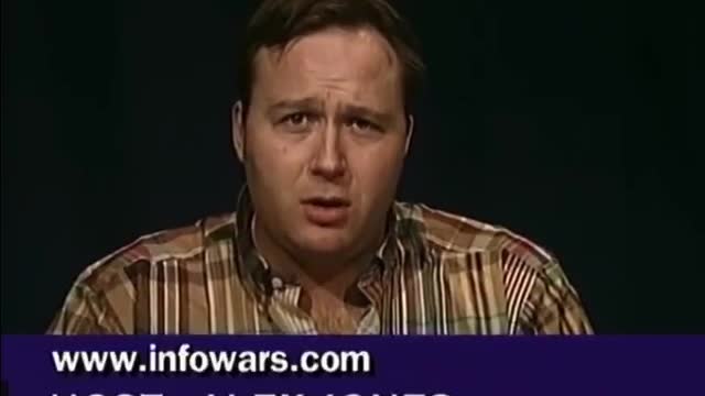 🆘Alex Jones 20 Years Ago💬There Is A Tyrannical Organization Calling Itself The New World Order❗️