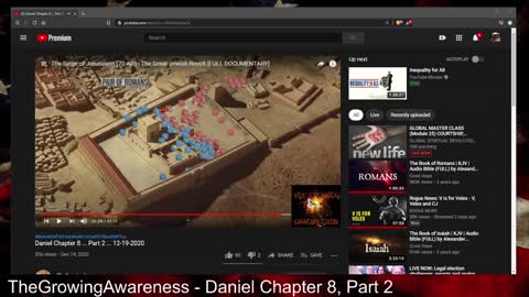 TheGrowingAwareness - Daniel Chapter 8, Part 2