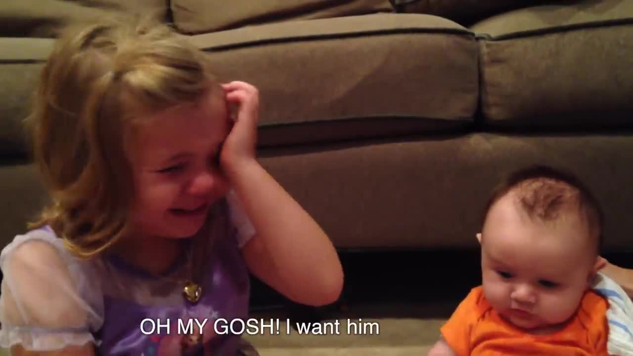 Sadie doesn't want to brother to grow