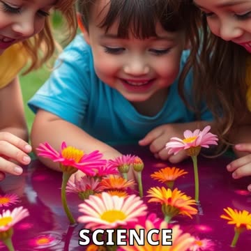 Color-Changing Flowers: Watch White Flowers Turn Colorful!