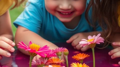 Color-Changing Flowers: Watch White Flowers Turn Colorful!