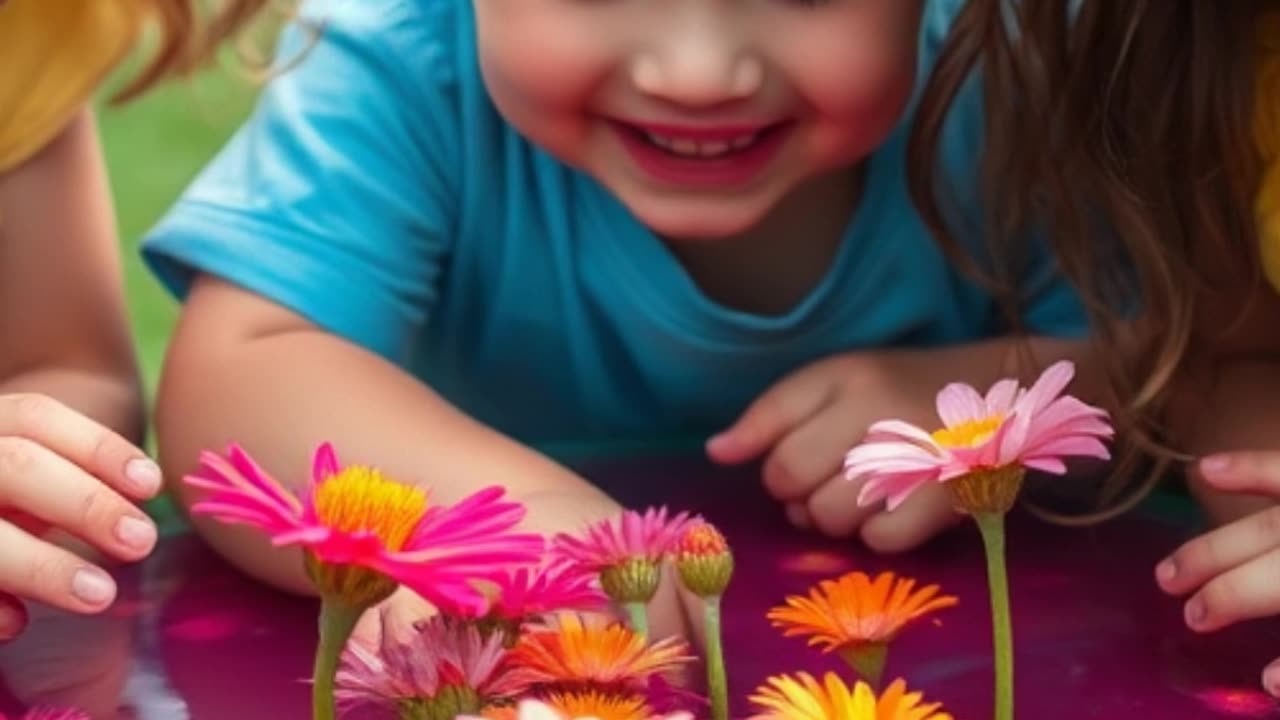 Color-Changing Flowers: Watch White Flowers Turn Colorful!