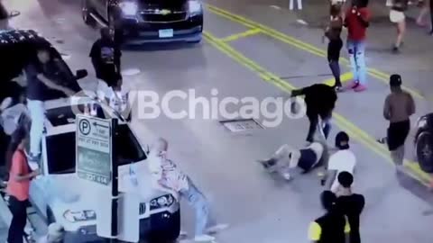 Night in Chicago and black violence against white people