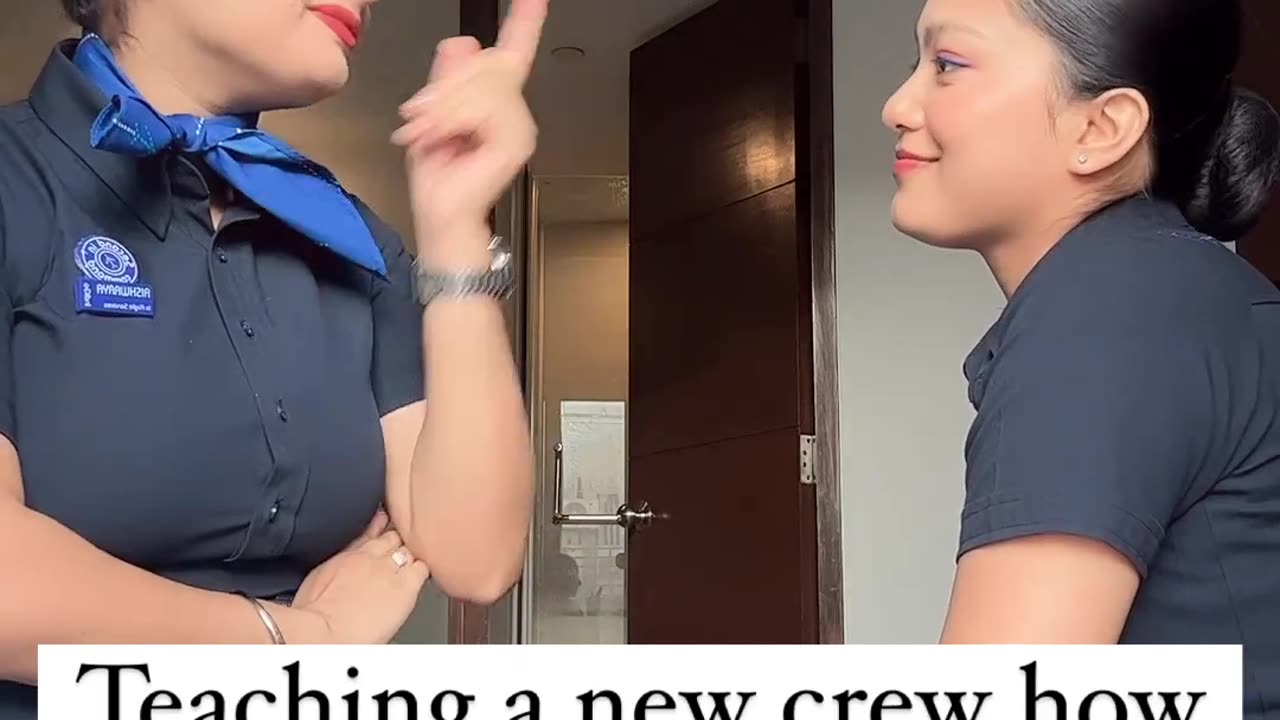 Just airhostess thing's