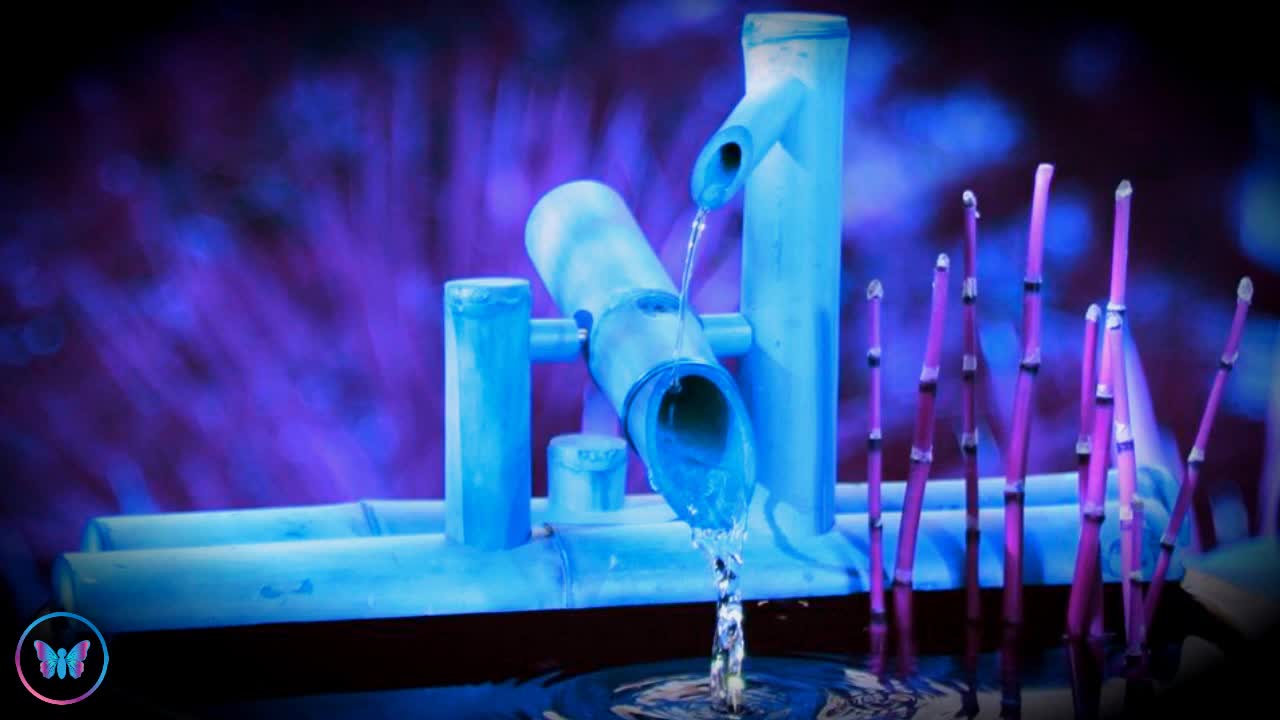 Relaxation Station - 10 Hours of Bamboo Water Fountain Sounds l Sounds for Focus and Concentration