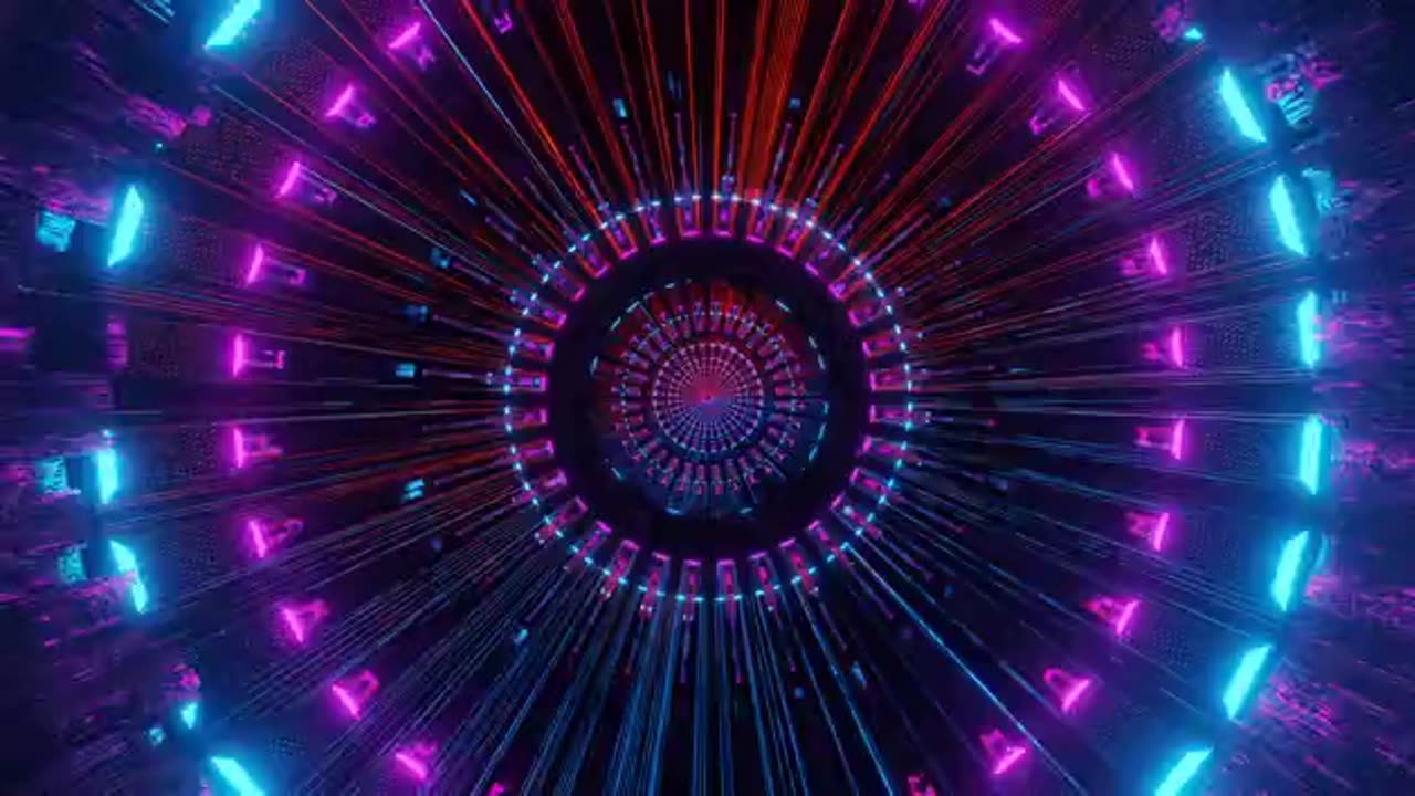 neon light background visual free video