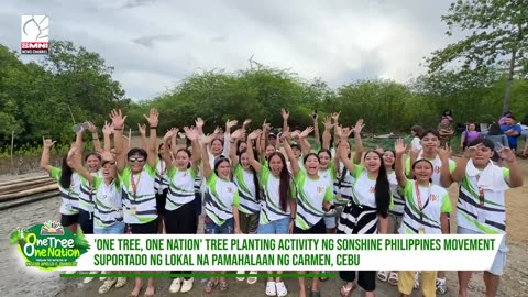 One Tree One Nation Tree planting activity ng SPM, suportado ng lokal na pamahalaan ng Carmen, Cebu