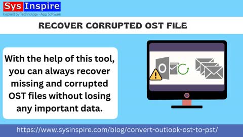 Outlook OST to PST converter