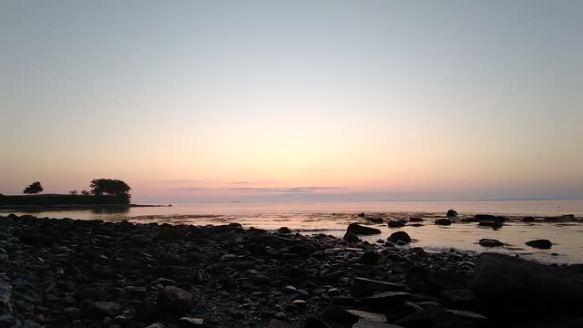 Morning at Rockland Breakwater