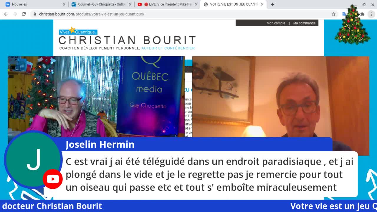 Samedi QUANTIQUE avec Guy Choquette et Docteur Bourit