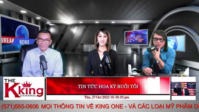 TIN TỨC HOA KỲ BUỔI TỐI - 10/27/2022 - The KING Channel