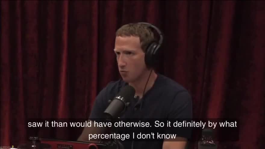 Zuckerberg on FBI Suppressing Hunter Laptop Story