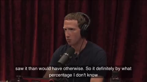 Zuckerberg on FBI Suppressing Hunter Laptop Story