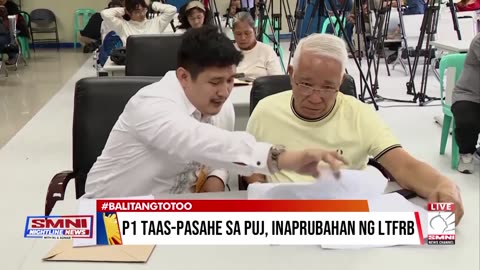 P1 taas-pasahe sa PUJ, inaprubahan ng LTFRB