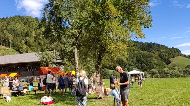 Local Market/Fair in rural Slovenia